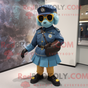 Mascot character of a...