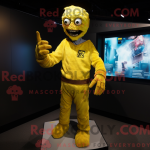 Personnage mascotte d un...