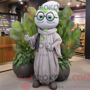 Mascot character of a Gray...