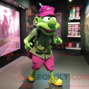 Mascot character of a...