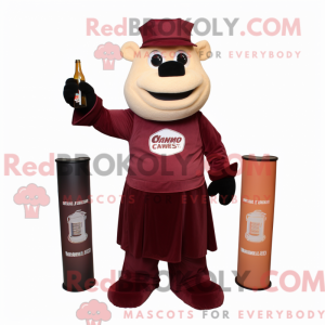 Mascot character of a...