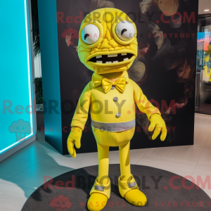 Mascot character of a Lemon...