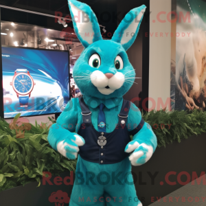 Postava maskota Teal Wild...