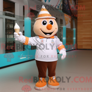 Mascottekarakter van een...