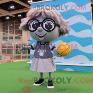 Mascot character of a Gray...