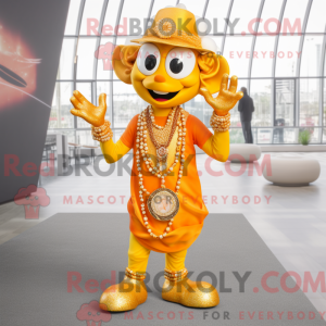 Mascot character of a Gold...
