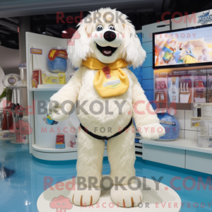 Mascot karakter van een...