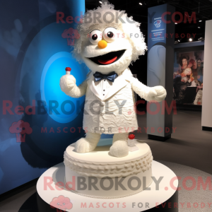 Mascot character of a White...