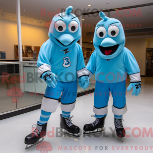 Mascot karakter van een...