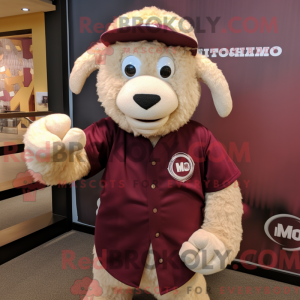 Mascot character of a...