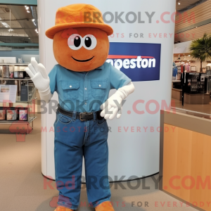 Maskotkarakter av et...