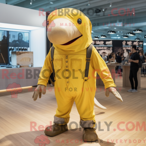 Mascot character of a Gold...