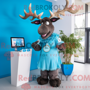 Mascot karakter van een...