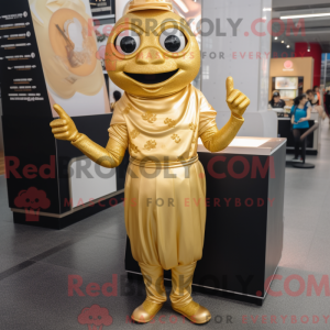 Mascottekarakter van een...