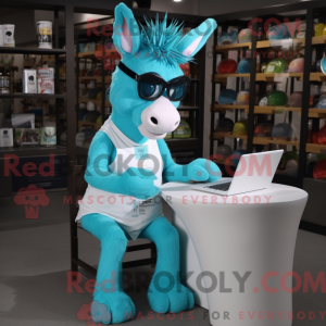Personnage mascotte d un...