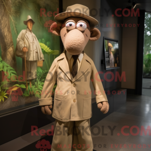 Mascottekarakter van een...