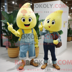Mascot karakter van een...