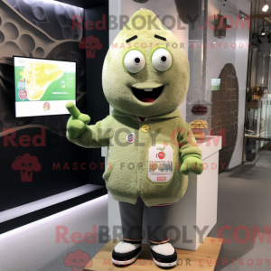 Mascot character of a Olive...