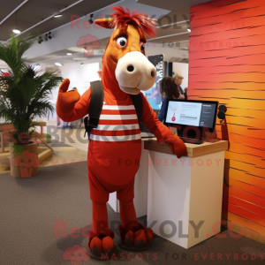 Personnage mascotte d un...
