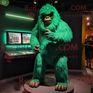 Mascot karakter van een...
