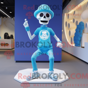 Mascot karakter van een...