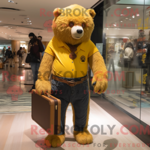 Mascot character of a Gold...