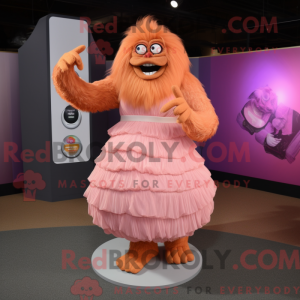 Mascot character of a Peach...