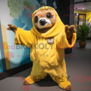 Mascot karakter van een...