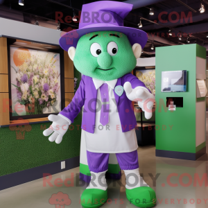 Mascot karakter van een...