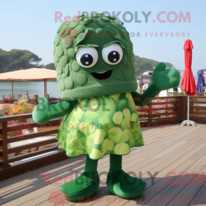 Mascottefiguur van een...