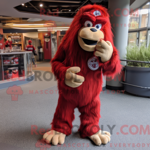 Mascottekarakter van een...
