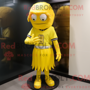 Personagem de máscara de um...