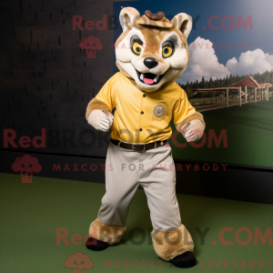 Mascot character of a Gold...