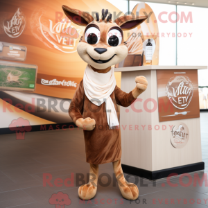 Mascot karakter van een...