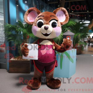 Mascot character of a...