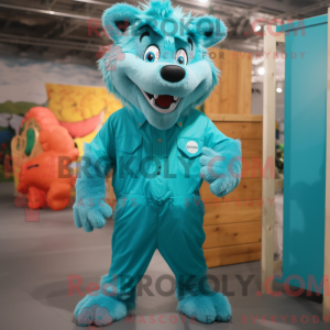 Mascot karakter van een...