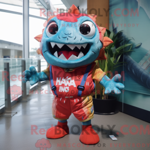 Mascot character of a...