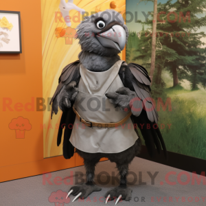 Mascot character of a Gray...