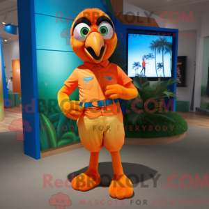 Personnage mascotte d un...