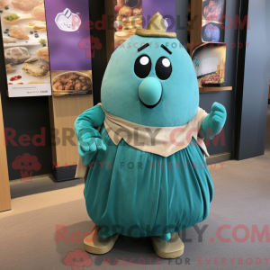 Mascot karakter van een...