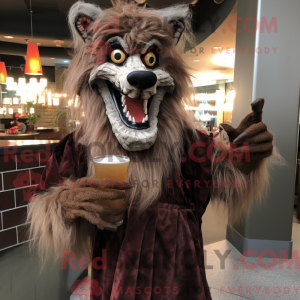 Mascot karakter van een...