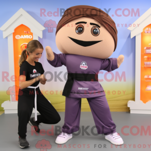 Mascot karakter van een Tan...