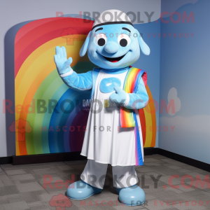 Postava maskota Sky Blue...