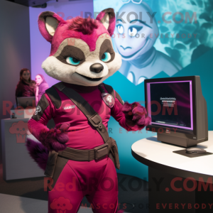 Mascottekarakter van een...