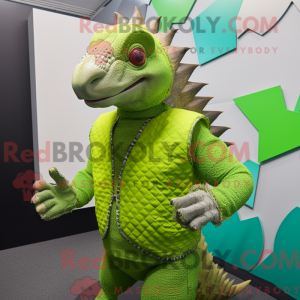 Mascottekarakter van een...