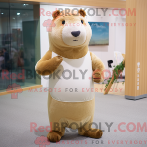 Mascot karakter van een...