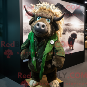 Mascot karakter van een...