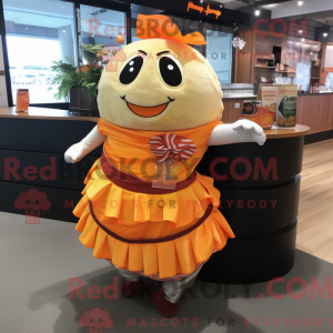 Postava maskota Orange...