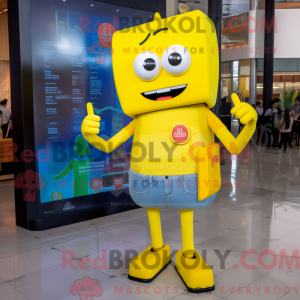 Mascot character of a Lemon...