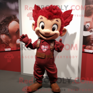 Mascot karakter van een...
